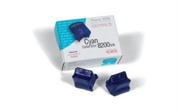 Genuine Xerox 2 Cyan ColorStix 8200 Ink Sticks