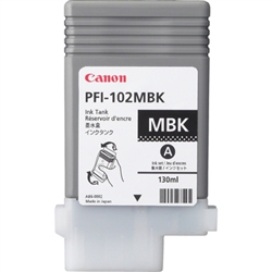 PFI-102MBK - Matte Black Ink Tank 130ml