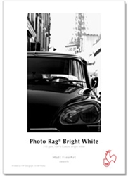 Photo Rag Brt Wht 310gsm 8.5" x 11"  25 Sheets