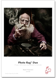 Photo Rag  Duo  276gsm 8.5" x 11"  25 Sheets