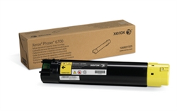 Yellow Standard Capacity Toner Cartridge, Phaser 6700, Est 5,000