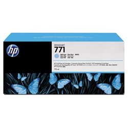 Ink Cartridge,HP771,3/PK,LIGHT CYAN