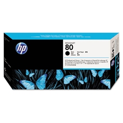 Ink Cartridge,HP80,BLK PRINTHEAD