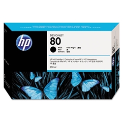 Ink Cartridge,HP80,350ML,BLACK