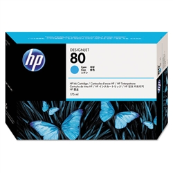 Ink Cartridge,HP80,175ML,CYAN