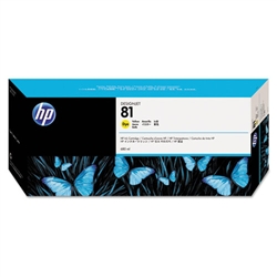 Ink Cartridge,HP#81,DYE,YELLOW