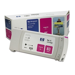 Ink Cartridge,UV,HP 83,MAGENTA