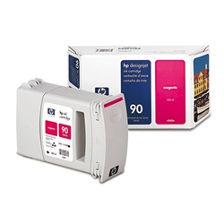 Ink Cartridge,HP 90, 225ML,MAGENTA