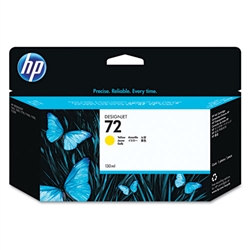 Ink Cartridge,HP 72, 130ML,YELLOW