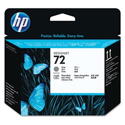 PRINTHEAD,HP 72, GRAY/BLACK