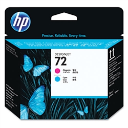 PRINTHEAD,HP 72, MAGENTA/CYAN