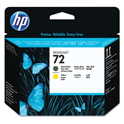 PRINTHEAD,HP 72, BLACK/YELLOW (nott available)