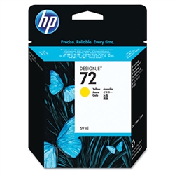 Ink Cartridge,HP 72, 69ML,YELLOW