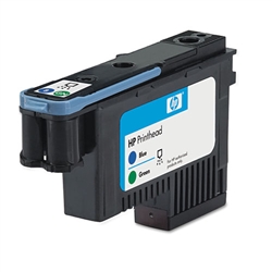 PRINTHEAD,HP 70, BLUE/GN