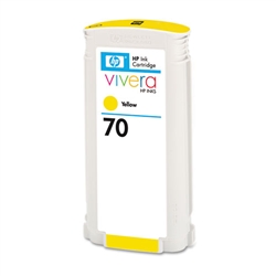 Ink Cartridge,HP 70, 130ML,YELLOW