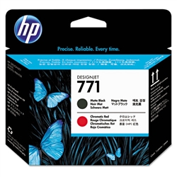 PRINTHEAD,HP771,MATTE BLACK/RED