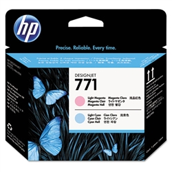 PRINTHEAD,HP771,LIGHT MAGENTA/LIGHT CYAN