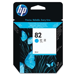 Ink Cartridge,HP 82, 28ML,CYAN