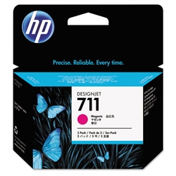 Ink Cartridge,HP711,29ML,3PK,MAGENTA