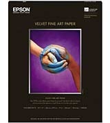 EPSON Velvet Fine Art Paper 17'' x 22'' (25 Sheets)