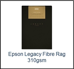 S450086 EPSON Legacy Fibre Rag Paper 13x 19  25 Sheets