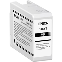 T46Y800 EPSON UltraChrome Matte Black Ink 50ml, SureColor P900