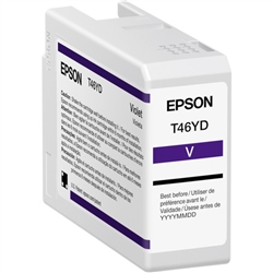 T46YD00 EPSON UltraChrome Violet Ink 50ml, SureColor P900