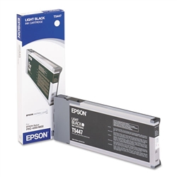 T544700 EPSON UltraChrome Lt Black Ink 220ml, Stylus Pro 7600/9600/4000(NO LONGER AVAILABLE ORDER T543700 110 MIL)