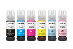 T54C220  Epson SureLab D570 Ultrachrome D6r-S Cyan Ink Bottle (70 mL))