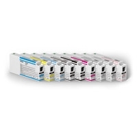 T54X900 Epson Ultrachrome HD Light Light Black Ink, 350ml, SureColor P6000,P7000,P8000,P9000 (T824900)