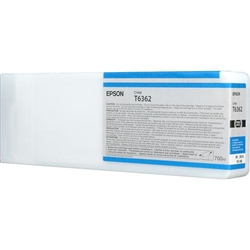 T636200 Epson Ultrachrome HDR Cyan Ink, 700ml, Stylus Pro 7890/9890/7900/9900