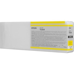 T636400 Epson Ultrachrome HDR Yellow Ink, 700ml, Stylus Pro 7890/9890/7900/9900