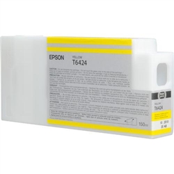 T642400 Epson Ultrachrome HDR Yellow Ink, 150ml, Stylus Pro 7890/9890/7900/9900